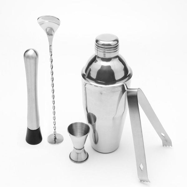 12 Piece Stainless Steel Cocktail Kit