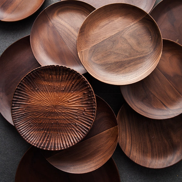 Walnut Dinner Plates