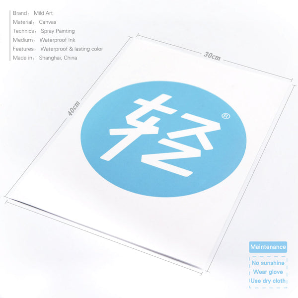 Black & White City Map Poster Print