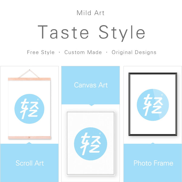 Black & White City Map Poster Print