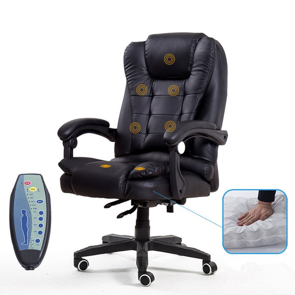 Executive Office Massage Ergonomic PU Leather Chair