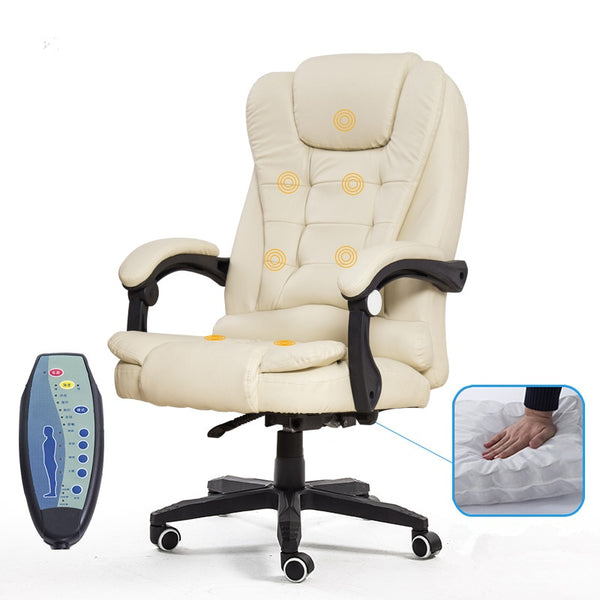 Executive Office Massage Ergonomic PU Leather Chair