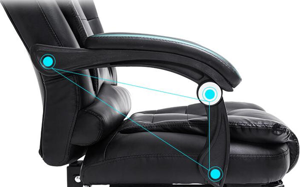 Executive Office Massage Ergonomic PU Leather Chair