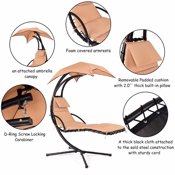 Hanging Chaise Lounger Pool Chair