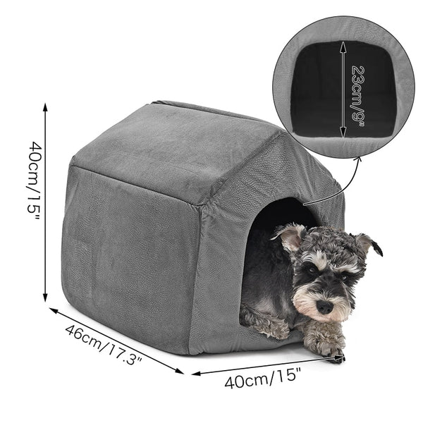 Indoor Puppy Soft Kennel Bed