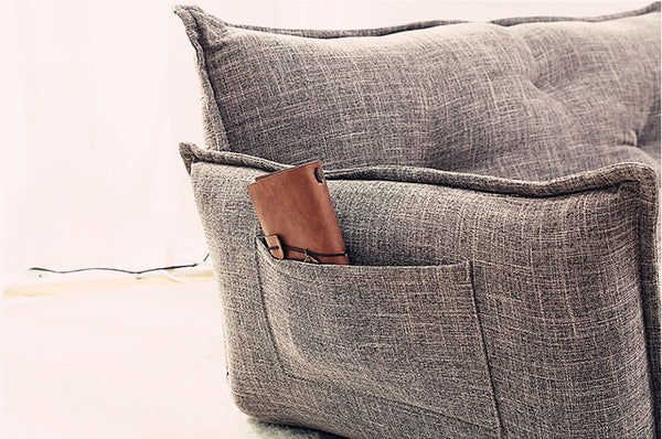 Modern Design Floor Sofa Bed 5 Position Adjustable