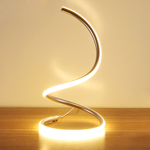 Modern Spiral Table Lamp