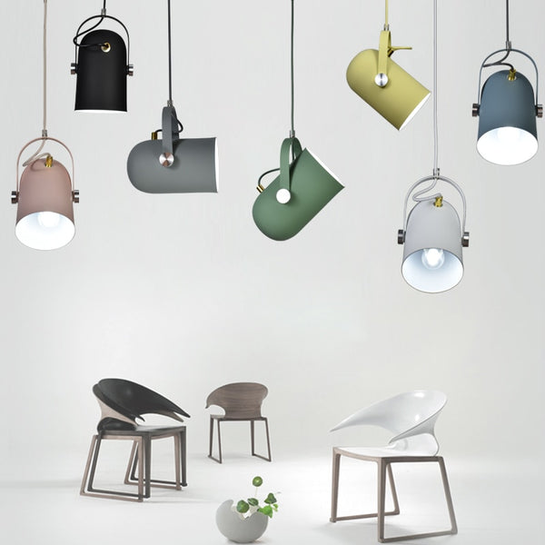 Nordic Minimalist Alloy Pendant Droplight