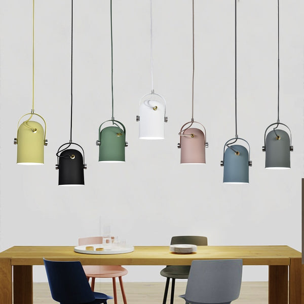 Nordic Minimalist Alloy Pendant Droplight