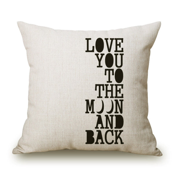 Geometric Romantic Modern Pillow Cover