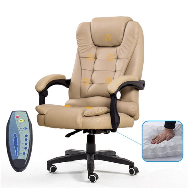 Executive Office Massage Ergonomic PU Leather Chair