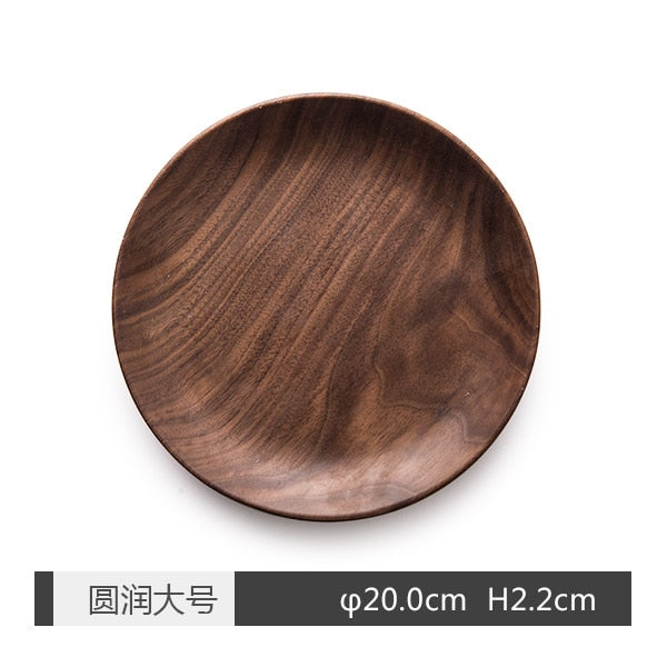 Walnut Dinner Plates