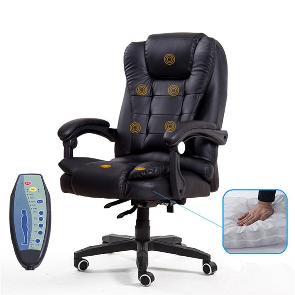 Executive Office Massage Ergonomic PU Leather Chair