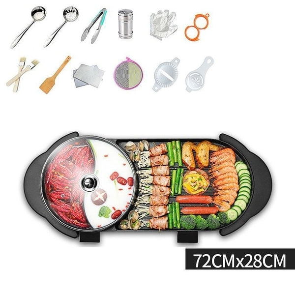 Cast Iron Tabletop Barbecue Grill