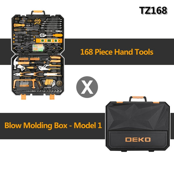 168 Piece Essential Hand Tool Set