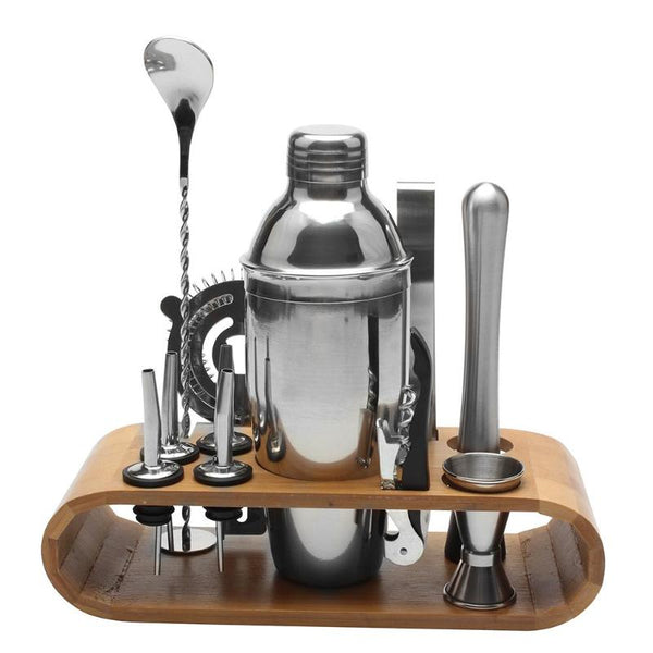 12 Piece Stainless Steel Cocktail Kit