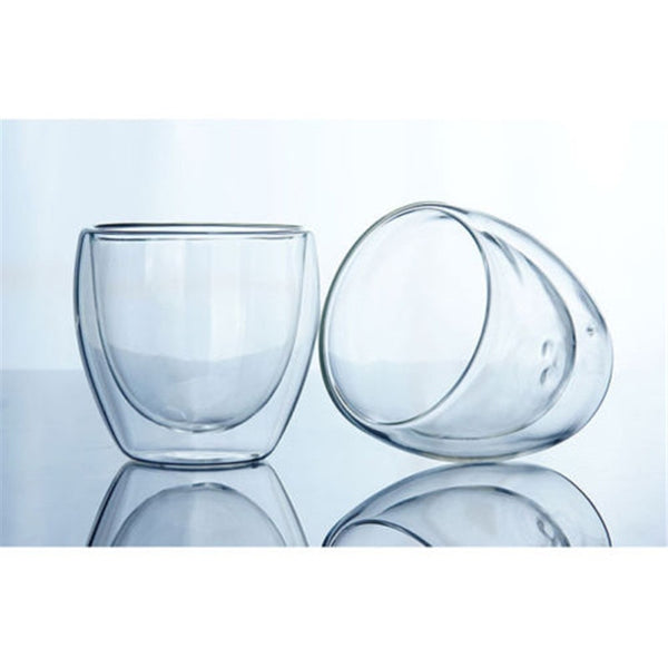 Double Wall Thermal Coffee Glass