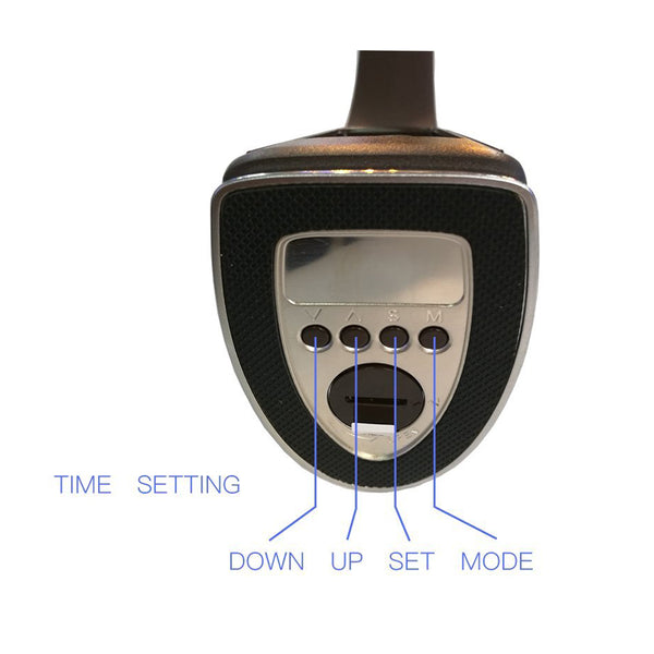 LED Lamp with Alarm Clock