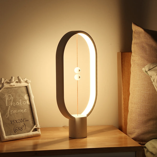 LED Hoop Balance Lamp