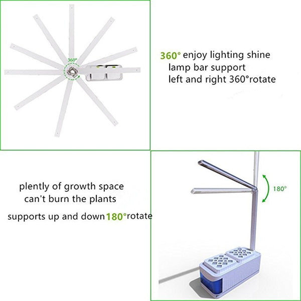 Hydroponic Desktop Grow Pot Lamp