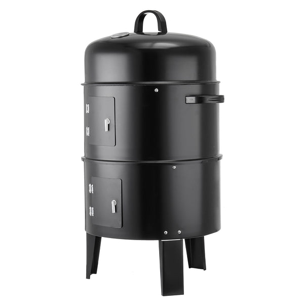 Metal 3-in-1 Barbecue Grill Roaster Smoker