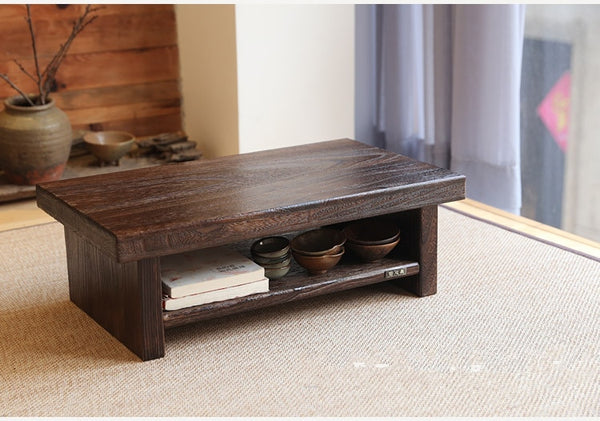 Oriental Antique Japanese Floor Tea Table