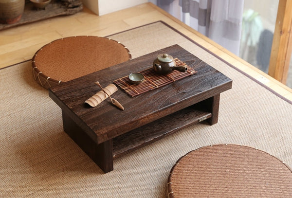 Oriental Antique Japanese Floor Tea Table
