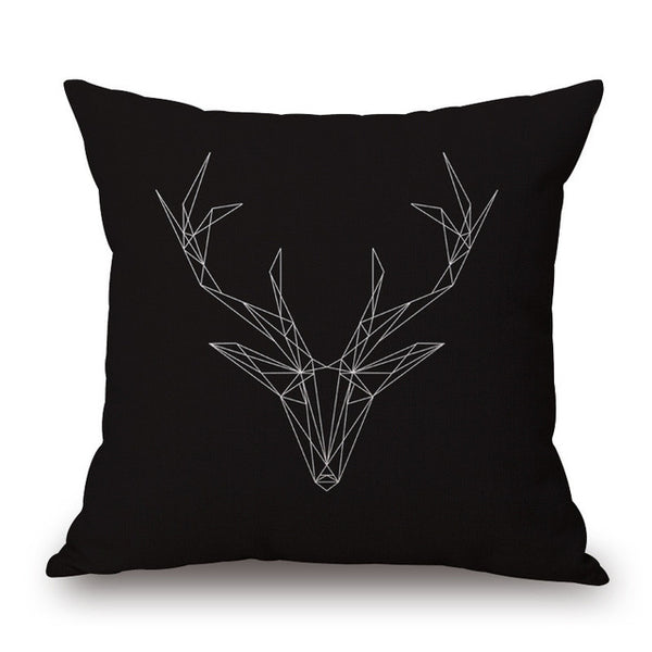 Geometric Romantic Modern Pillow Cover