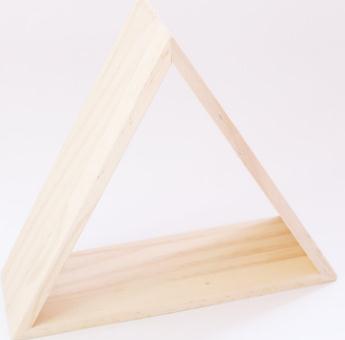 Nordic Triangular Wooden Shelves