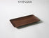 Dark Walnut Wood Serving Tray